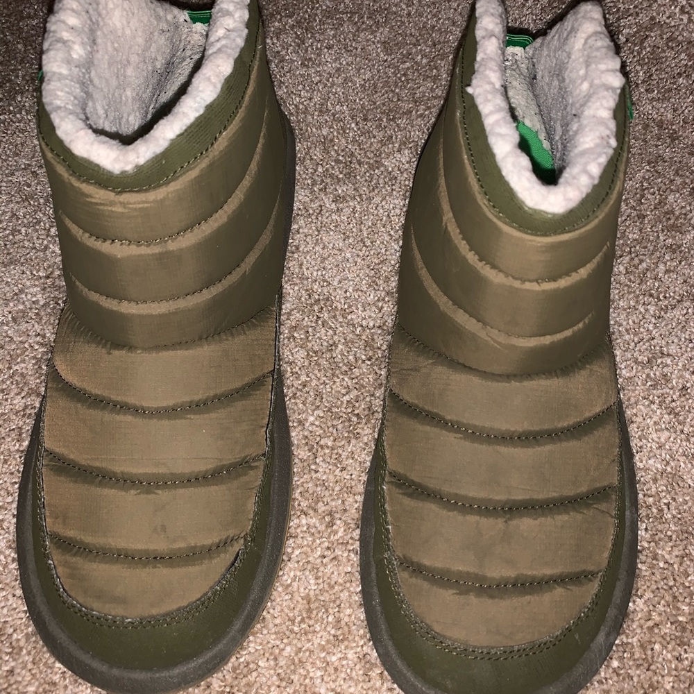 Olive Green Men’s Sanuk Boots